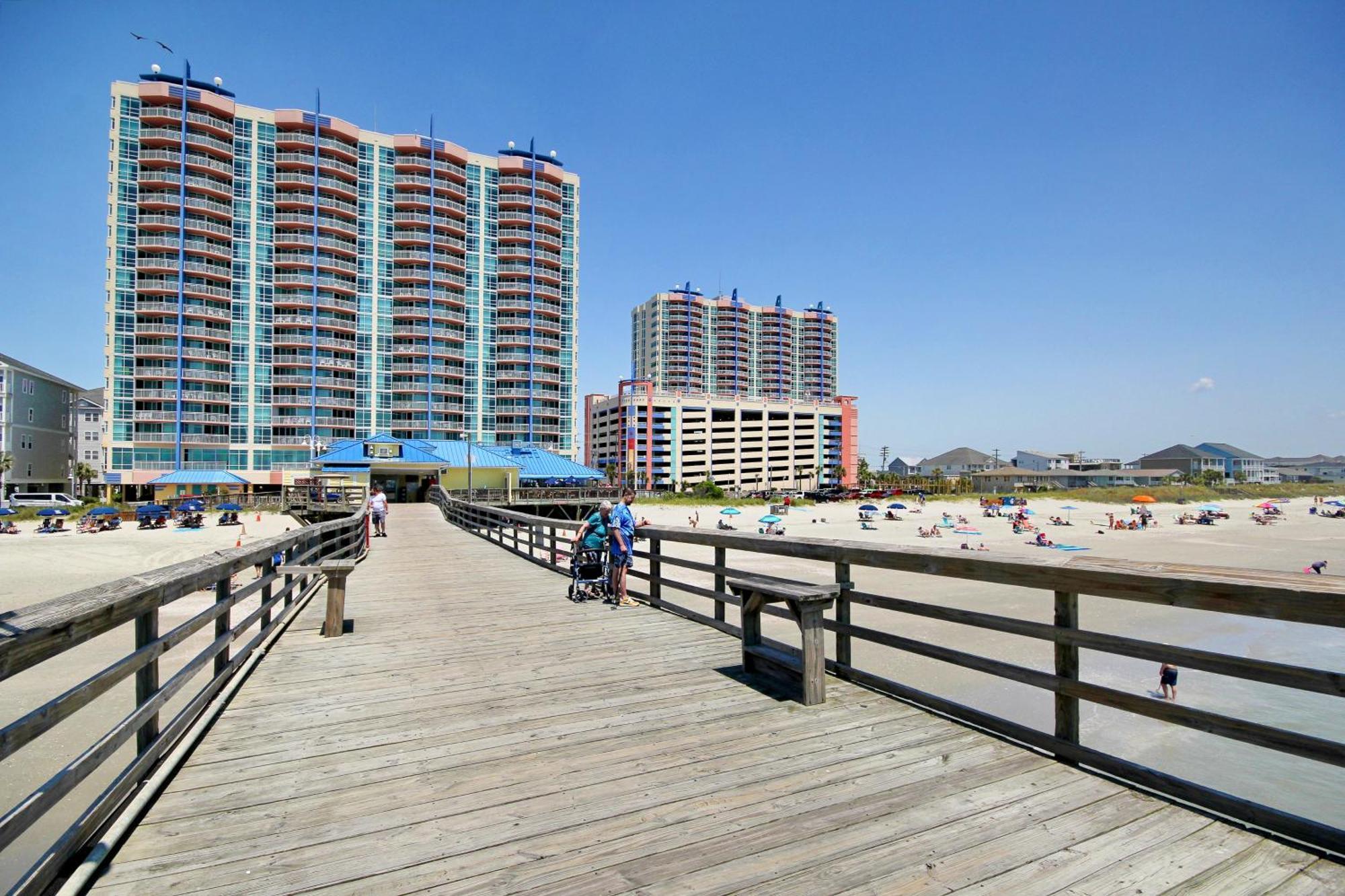 Prince Resort Oceanfront 1834 At Cherry Grove Pier Myrtle Beach Eksteriør bilde